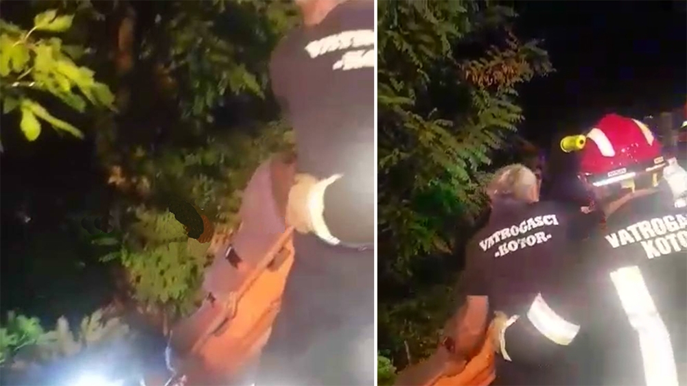 Sletjeli sa puta: Teže povrijeđena djevojka u saobraćajnoj nezgodi na putu Kotor – Njeguši