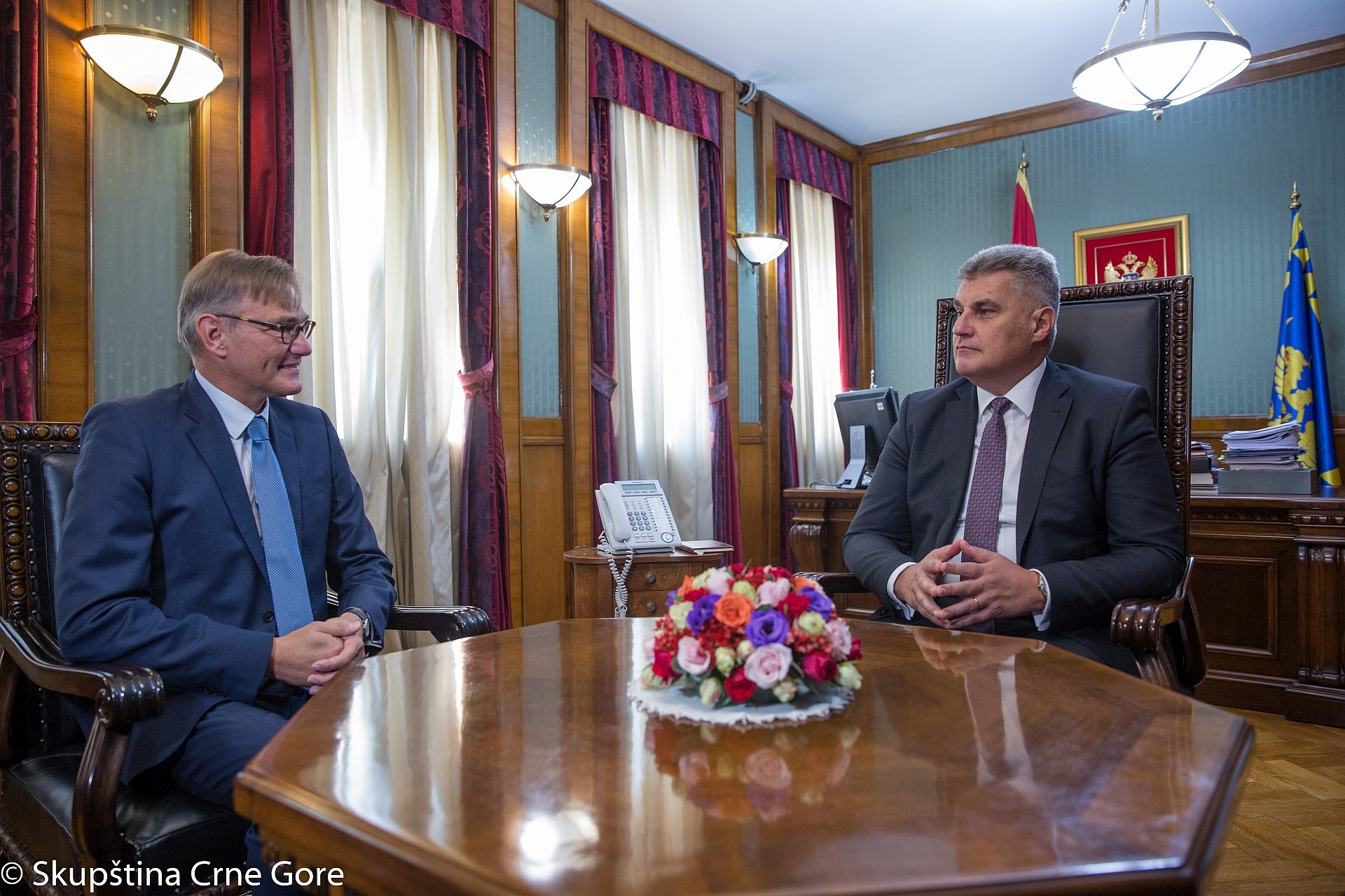 Brajović se sastao sa ambasadorima Njemačke i Kine