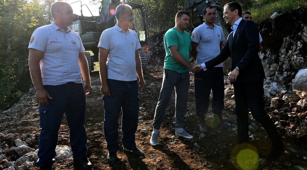 Bošković i Kašćelan obišli put na Čevu