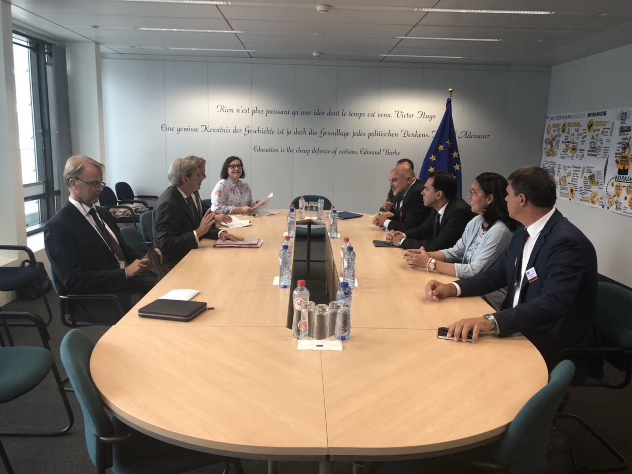 Pažin: Crna Gora očekujee podršku evropskih partnera za brži napredak ka članstvu u EU