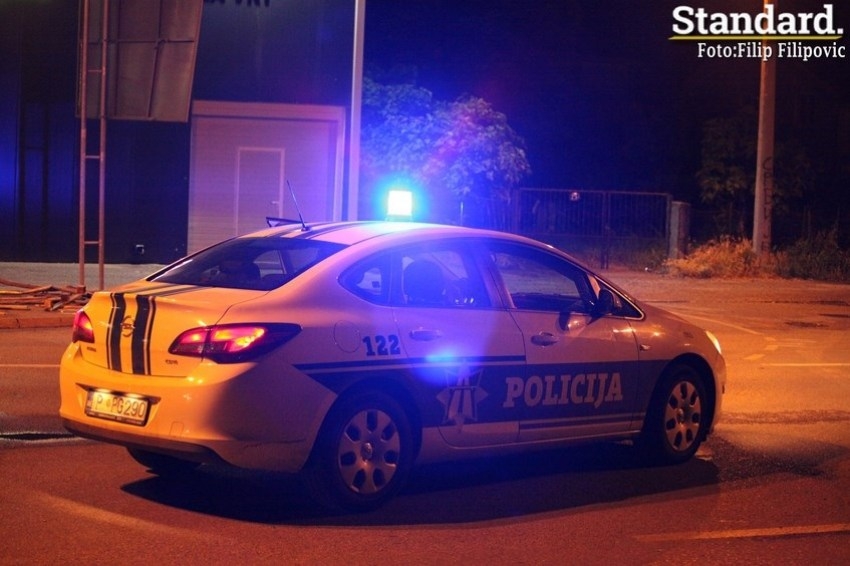 Sudar tri automobila: Saobraćajna nezgoda na Zabjelu