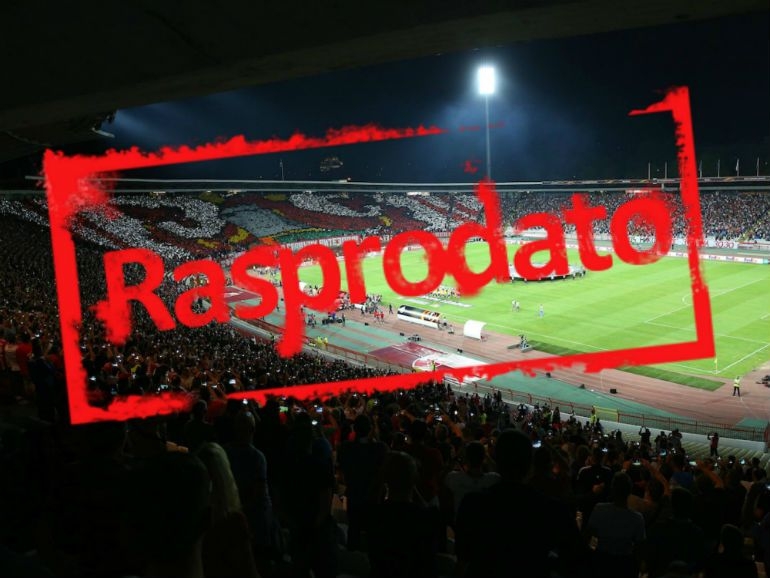 Zvezda rasprodala karte za Ligu šampiona i zaradila tri i po miliona!