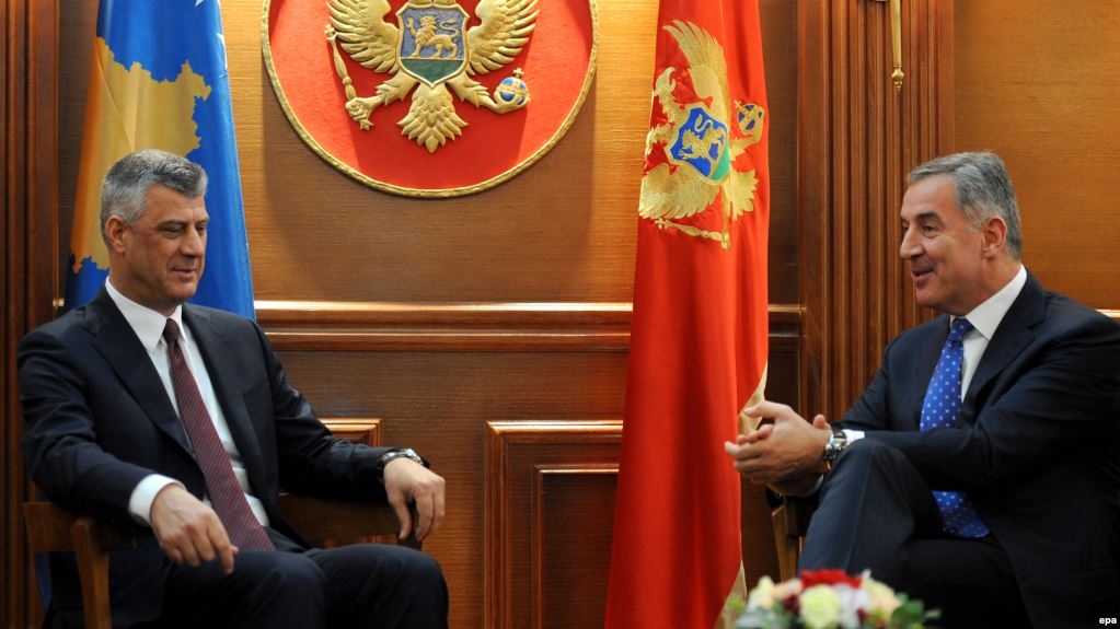 Đukanović i Tači se sastaju u Podgorici