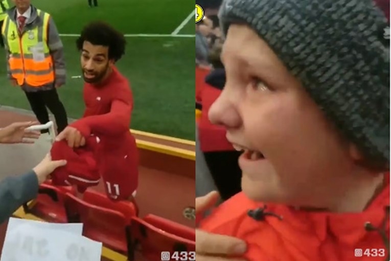 VIDEO – Salah fantastičnim potezom rasplakao malenog navijača