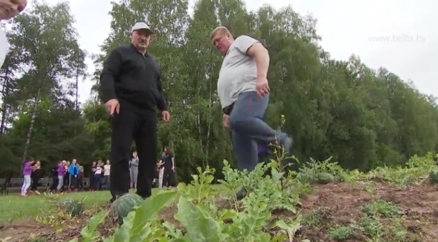 VIDEO – Rodilo kod predsjednika: Bere lubenice i vadi krompir