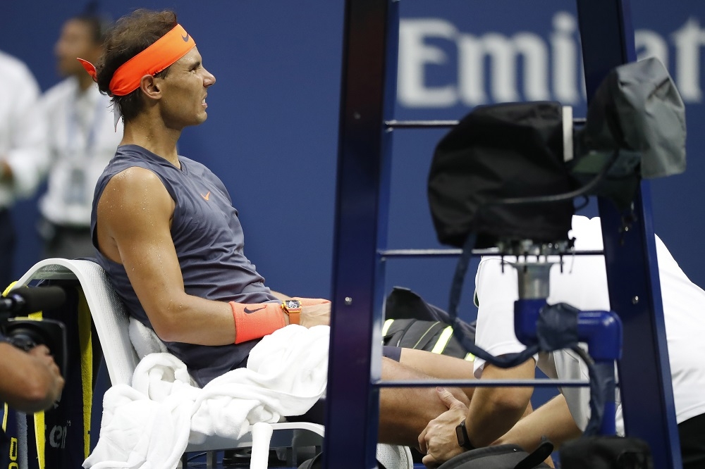 Nadal se predao, Del Potro prvi finalista US opena