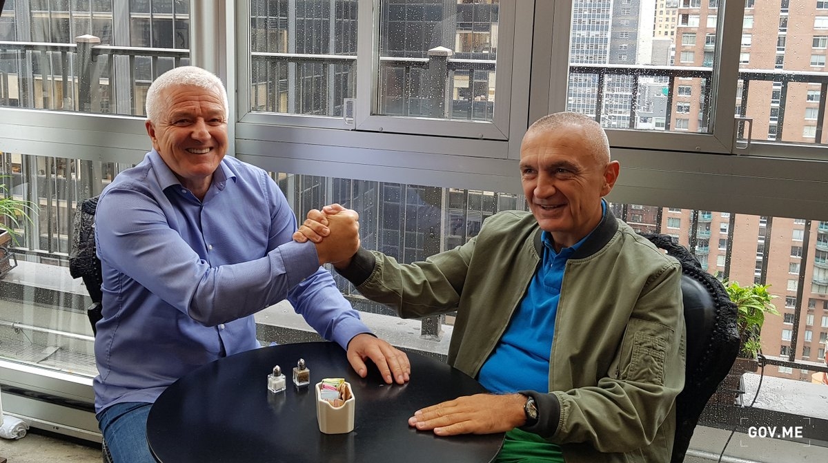Neformalni sastanak: Marković i Meta potvrdili dobre odnose prijateljskih država