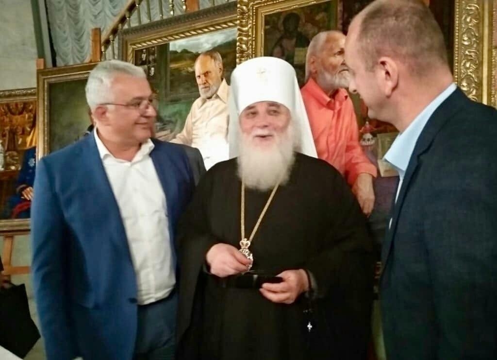 Vladika ih blagoslovio: Mandić i Knežević u rezidenciji patrijaha Kirila