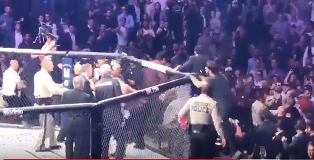 Snimak haosa iz novog ugla: Habib jeste preskočio ogradu, ali ni Mekgregor nije nevinašce