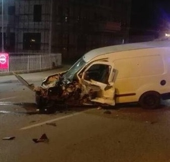 FOTO: Udes na Zlatici, povrijeđena jedna osoba