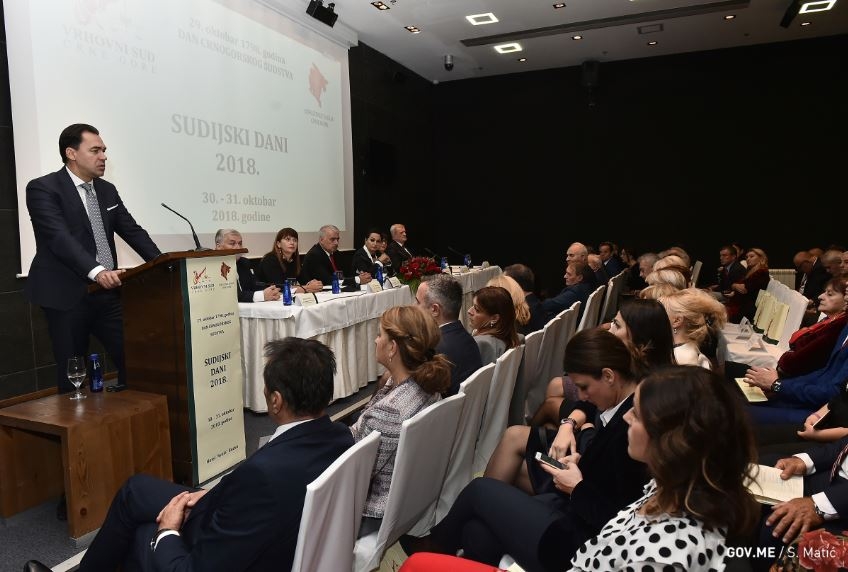 Pažin: Vidno unaprijeđeni svi aspekti crnogorskog pravosudnog sistema