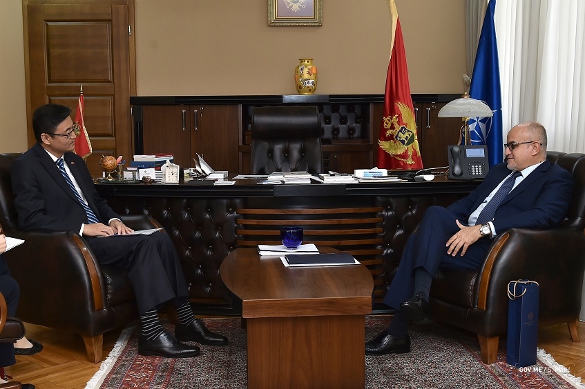 Darmanović – Jin: Dobri i prijateljski odnosi biće dodatno osnaženi