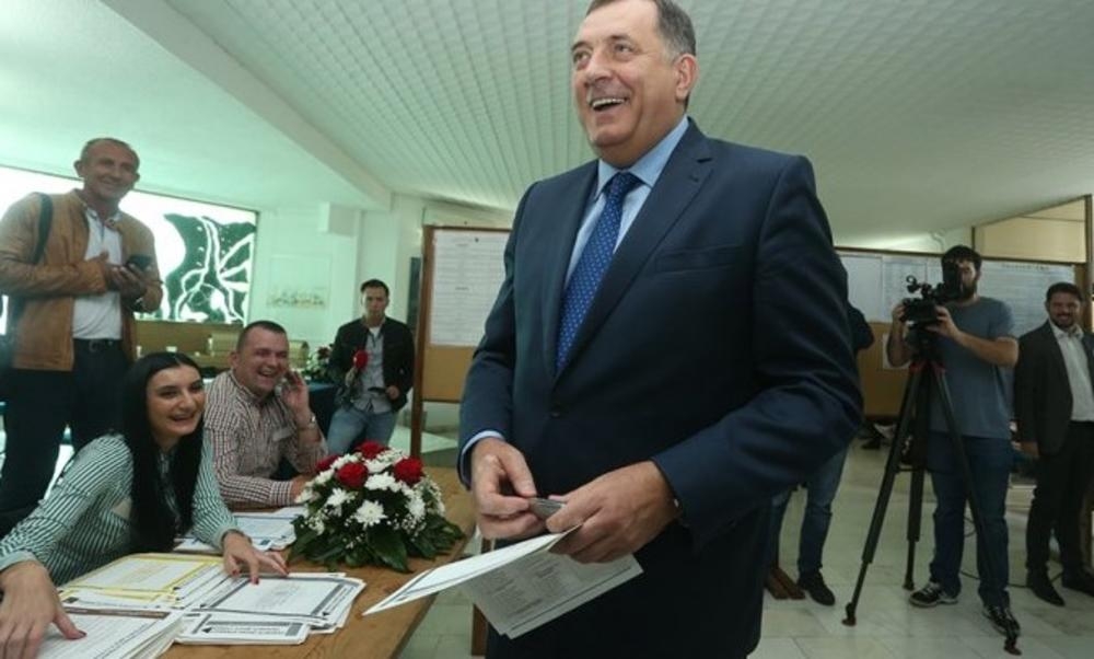 Milorad Dodik proglasio pobjedu na izborima u Republici Srpskoj: Osvojio 56 odsto glasova