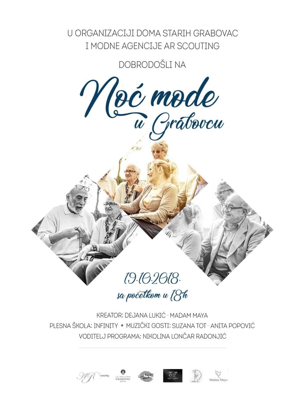 Noć mode u Domu starih u Grabovacu