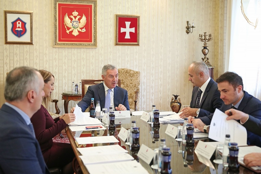 Đukanović predsjedavao trećom sjednicom Senata Prijestonice