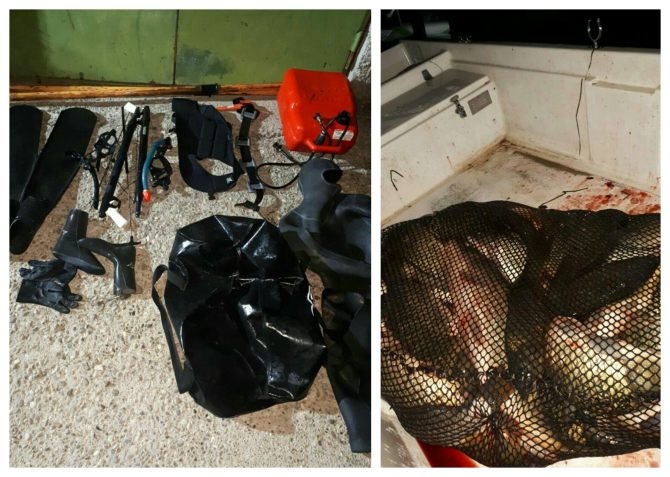 Na Skadarskom jezeru oduzela dvije podvodne puške, pumpu, harpun…