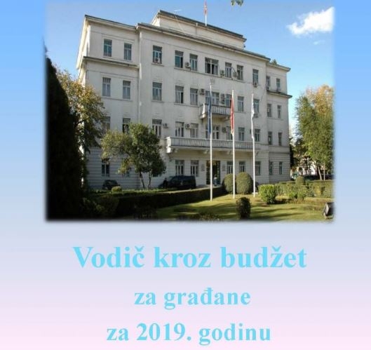 Pripremljen „Vodič kroz budžet za građane za 2019. godinu“