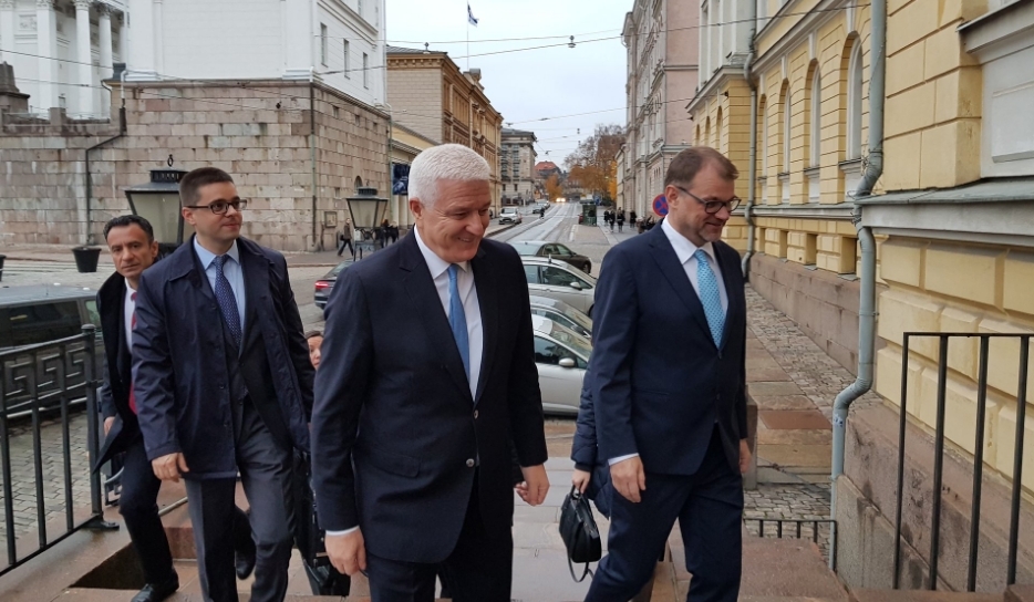 Marković doputovao u Helsinki na poziv premijera Sipile