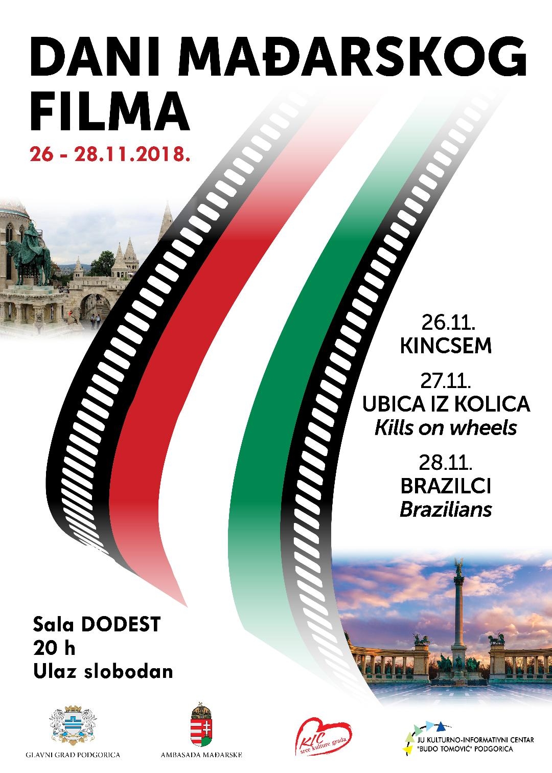 Revija “Dani mađarskog filma” do 26 do 28.novembar u sali DODEST