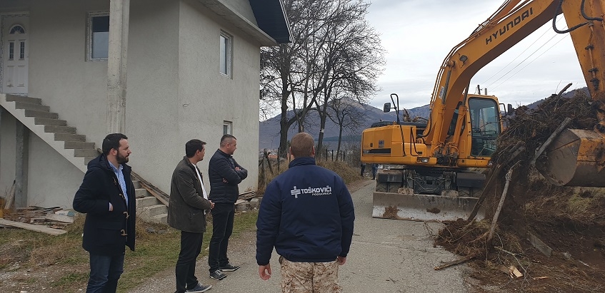 Počeli radovi na rekonstrukciji puta Plav – Vojno selo – Gusinje