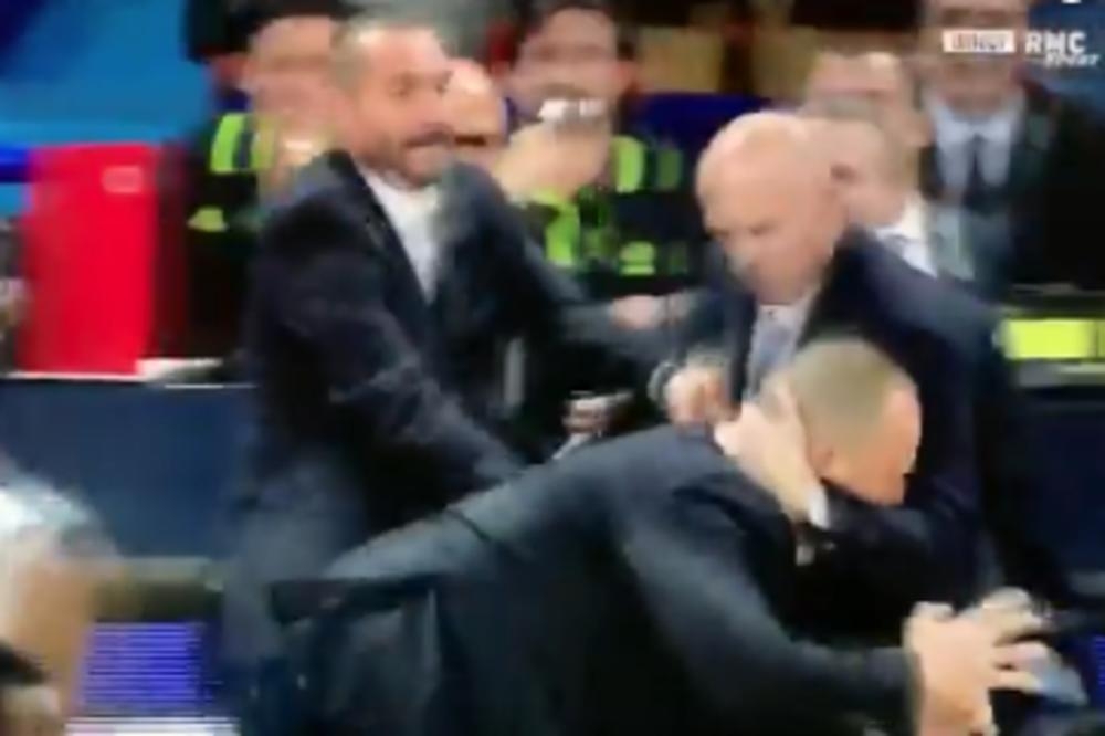 VIDEO – Treneri se “pokoškali” iz čista mira dok su ih igrači razdvajali: Nevjerovatna scena u francuskoj košarci