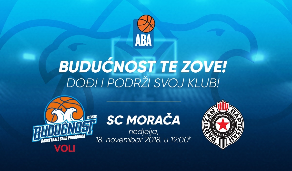 Meč Budućnost Voli – Partizan: Evo koliko karata je pušteno u prodaju