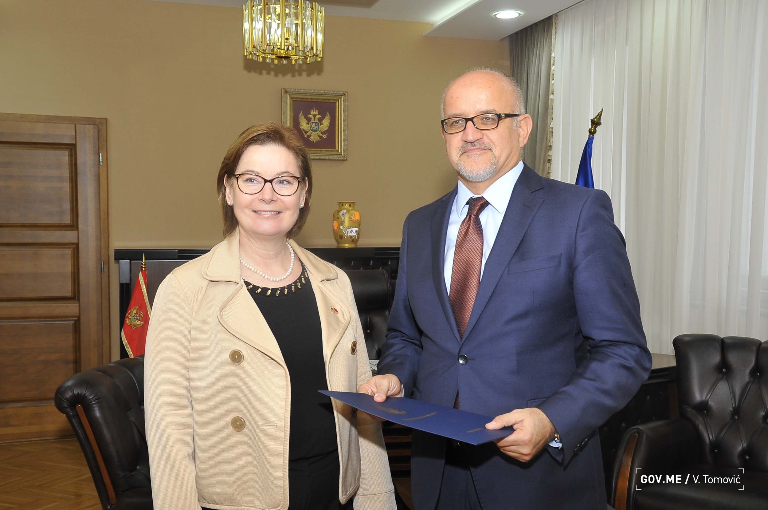 Darmanović- Rajzing Rajnke: Crna Gora i SAD su partneri, prijatelji i saveznici
