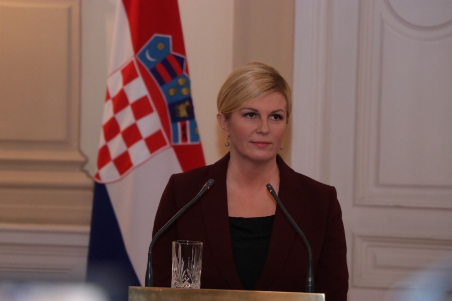 Grabar Kitarović: Tesla je Srbin, ali je iz Hrvatske