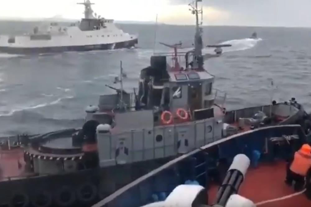 VIDEO – “Zgazi ga, samo naprijed”: Procurio snimak početka sukoba na Crnom moru, kada je ruski brod udario u ukrajinski