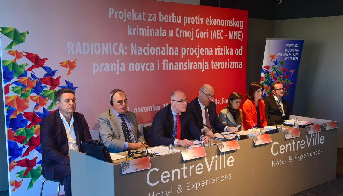 Crnogorske institucije počinju inoviranje Nacionalne procjene rizika od pranja novca i finansiranja terorizma