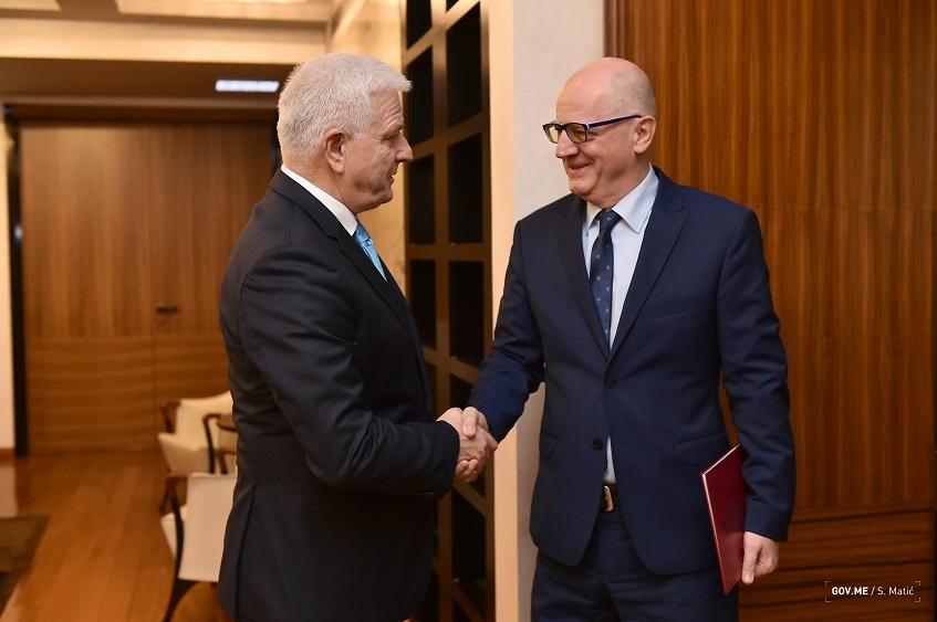 Marković primio u nastupnu posjetu ambasadora Dmohovskog: Poljska u potpunosti podržava našu EU integraciju