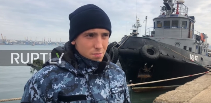 Rusija objavila snimak ukrajinskih mornara sa zaplijenjenih brodova
