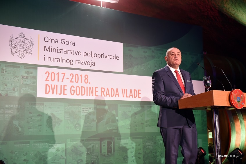Simović povodom dvije godine rada Vlade: Snažan zamah u razvoju poljoprivrede