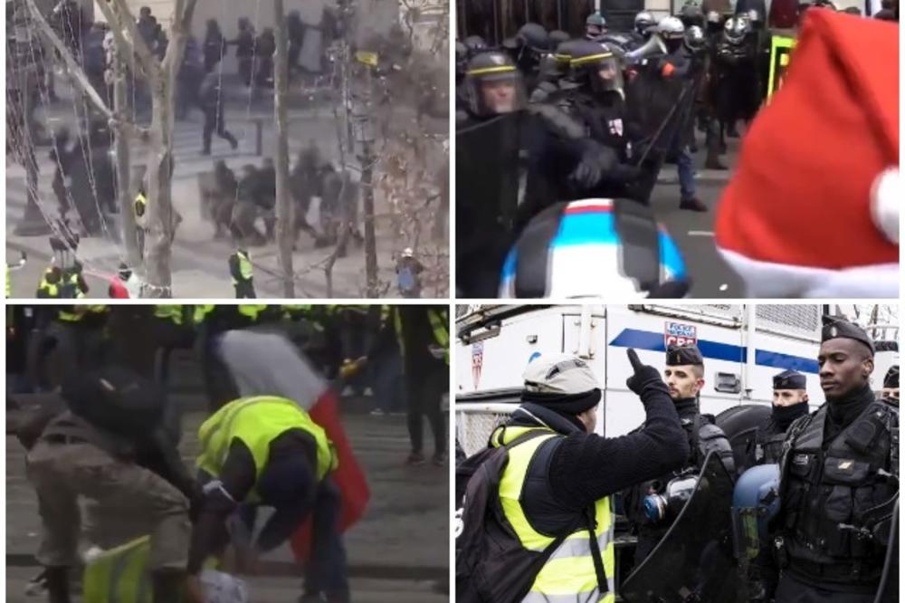 „Žuti prsluci” blokirali kružne tokove u Francuskoj
