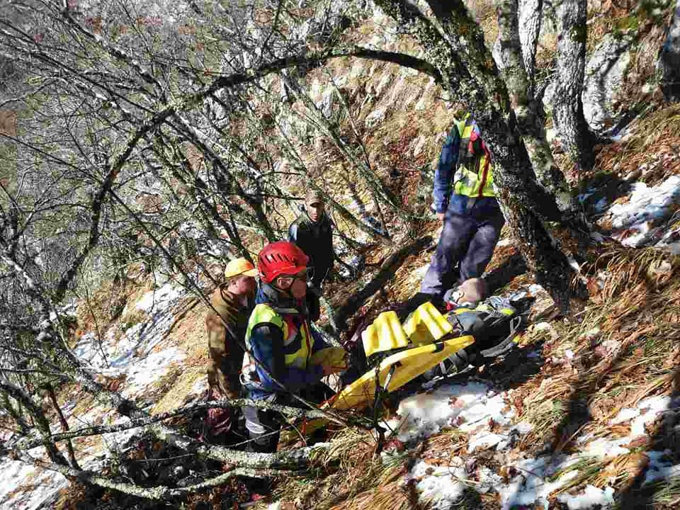 Šavnik: Spašen povrijeđeni lovac