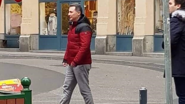 Nikola Gruevski viđen kako šeta Budimpeštom
