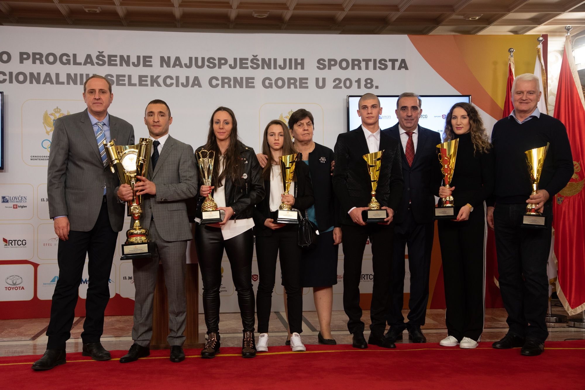 COK na svečanosti u Vili Gorica uručio priznanja najboljima 2018. godini