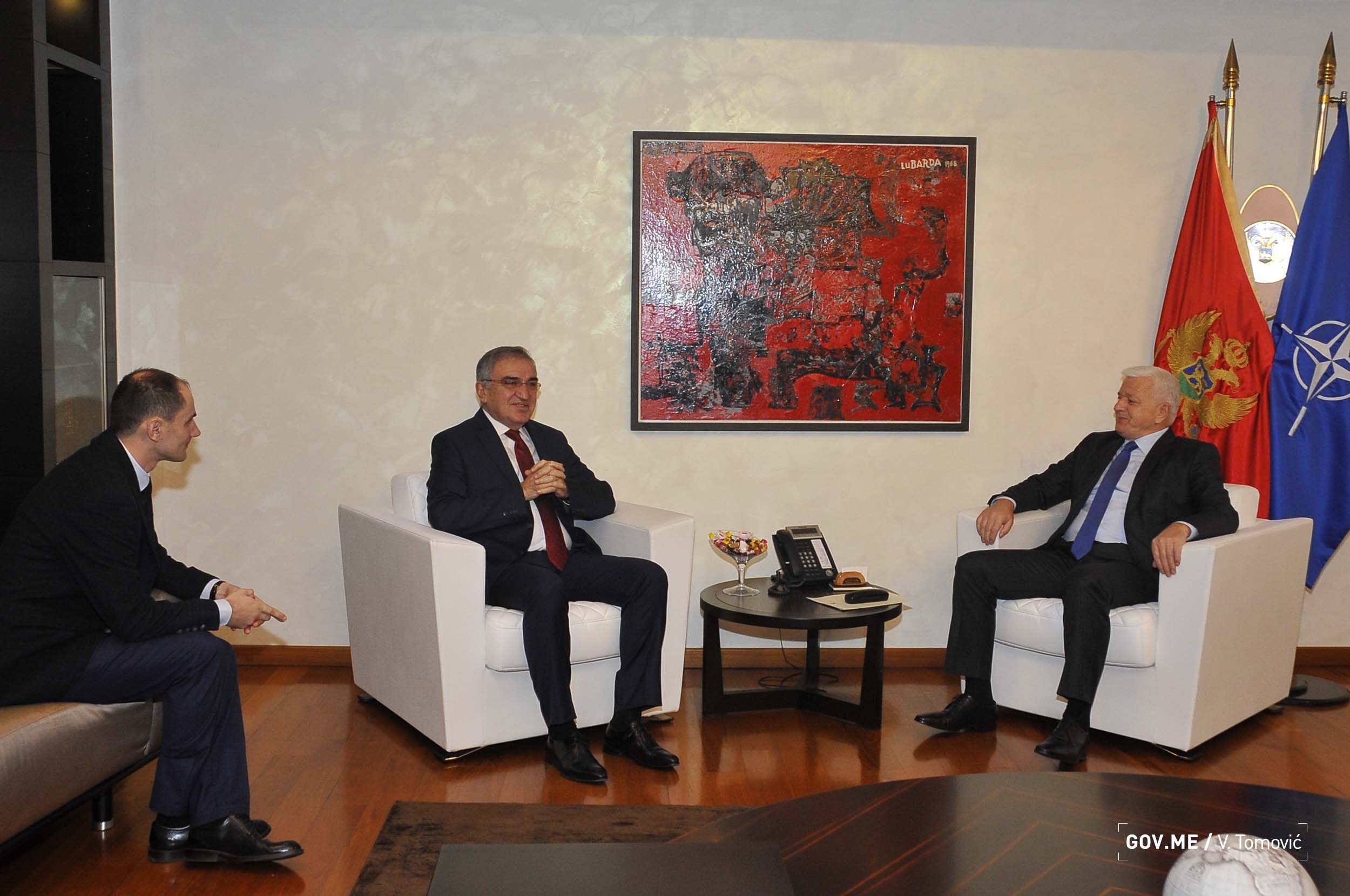 Marković i ambasador Galip: Sve jača ekonomska saradnja Crne Gore i Turske