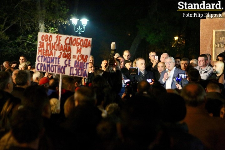 “Do slobode Crne Gore idemo junački kao prije dvije godine”: DF najavio veliki protest za nedjelju