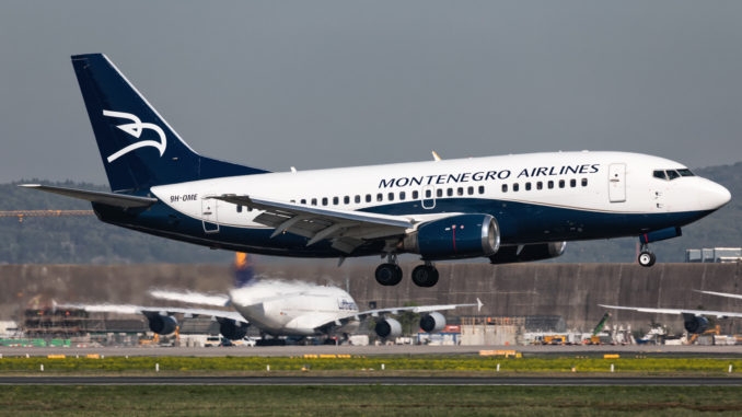 Najuspješnija godina Montenegro Airlines-a: U protekloj godini prevezeno ukupno 644.000 putnika
