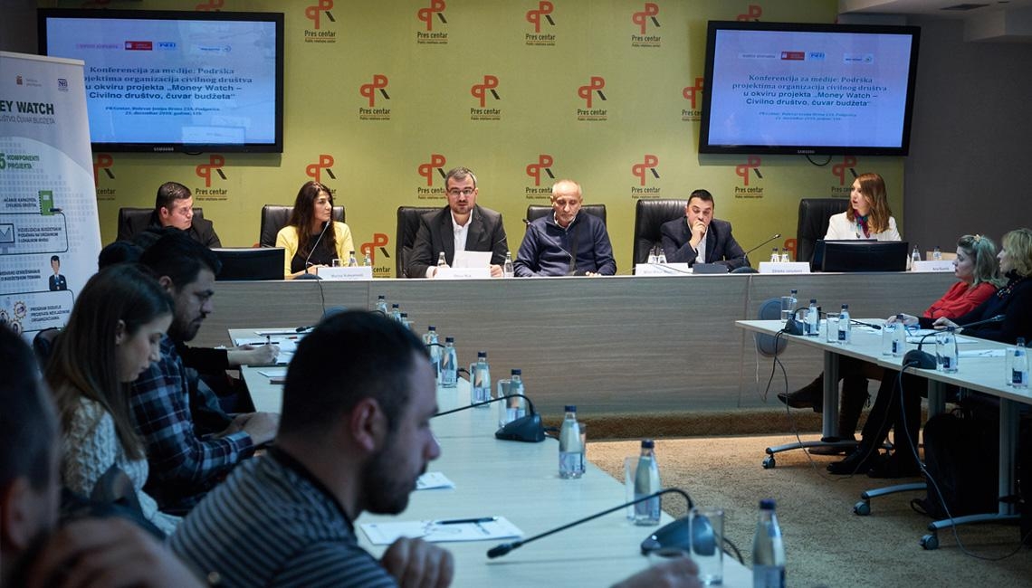 Institut alternativa: Podrška organizacijama za kontrolu javne potrošnje