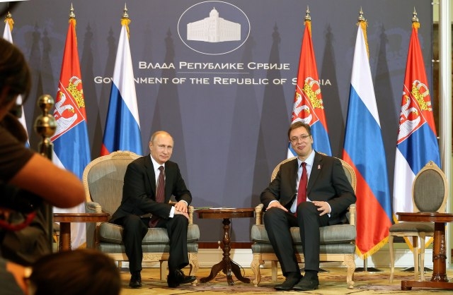 Putin danas stiže u Srbiju