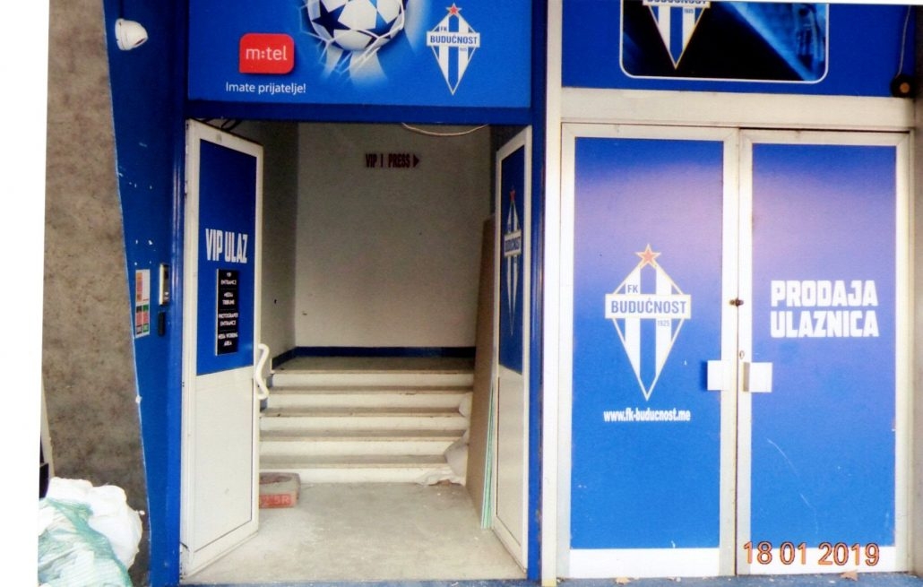 Počela adaptacija VIP salona za FK “Budućnost”
