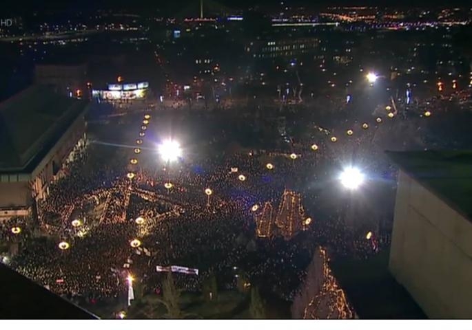 Beograd: 150.000 ljudi na ulici dočekuje Putina i Vučića