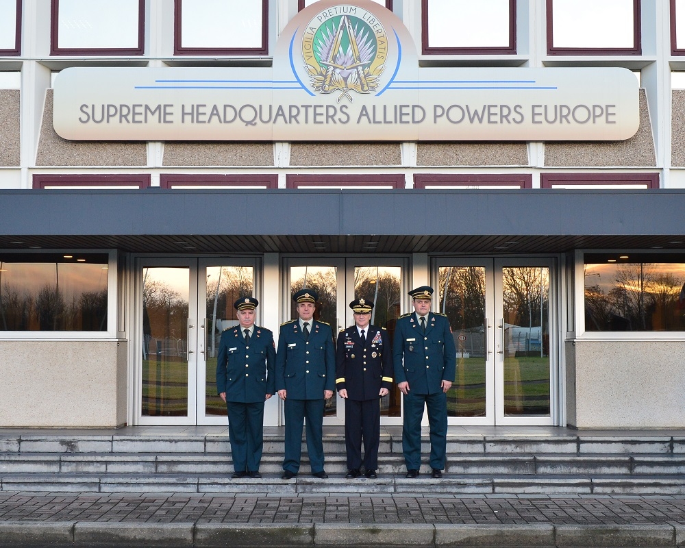 General Dakić u NATO Komandi za operacije: Podrška daljoj integraciji Vojske Crne Gore