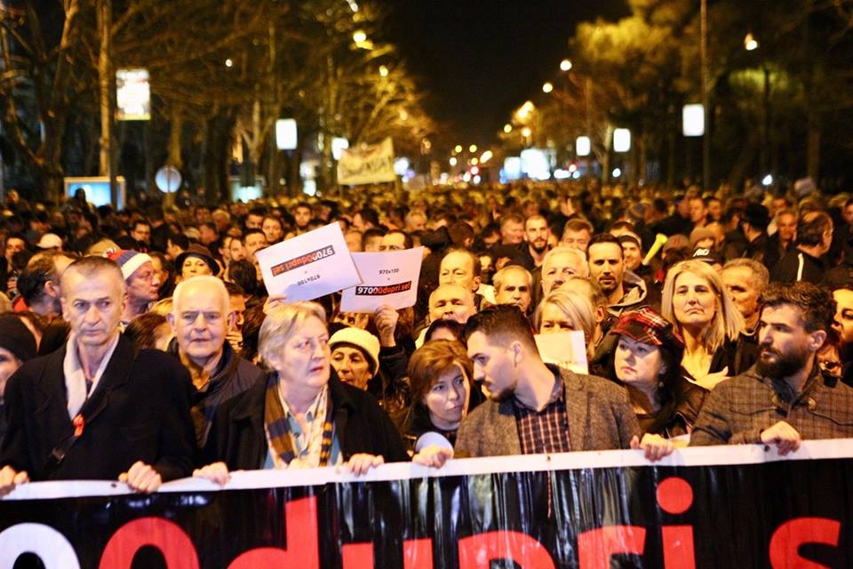 (VIDEO)Sa protesta poručeno: Krajnje je vrijeme za akciju