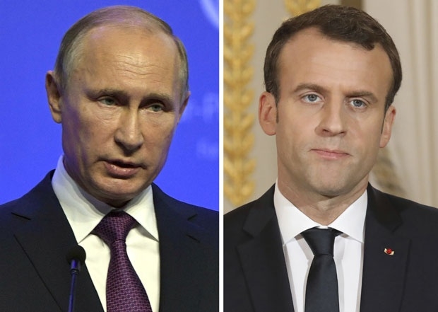 Putin skrenuo pažnju Makronu na antirusku retoriku