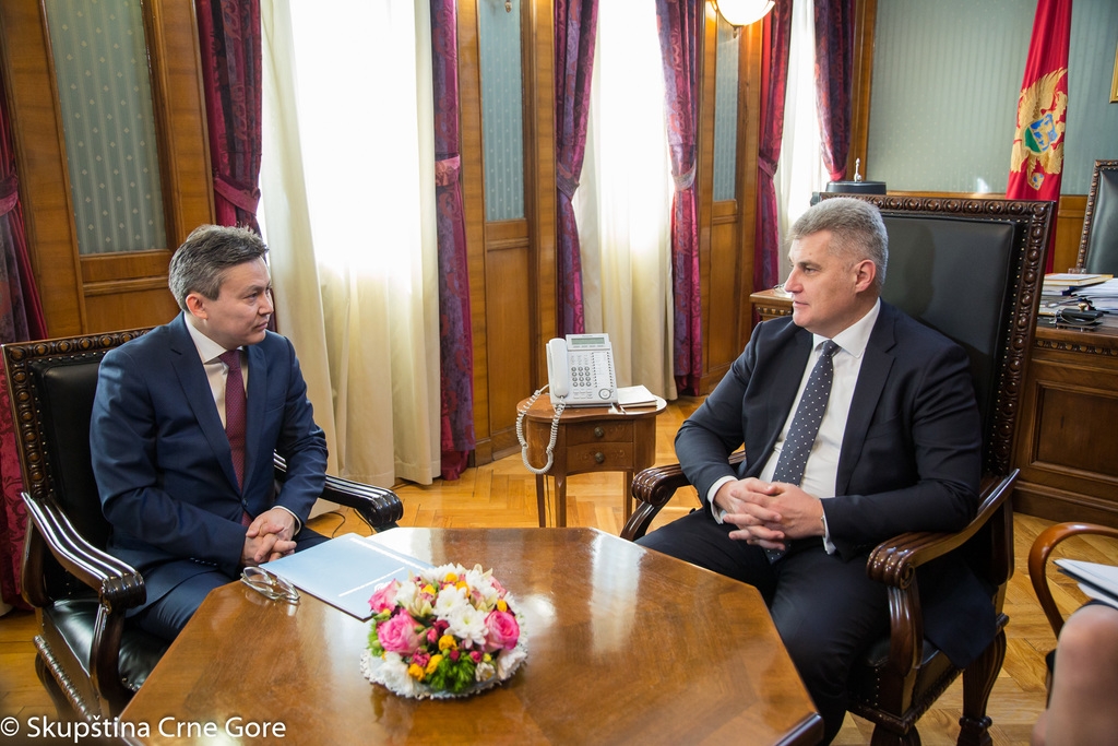 Brajović – Barlibajev: Crna Gora i Kazahstan nemaju prepreka za saradnju