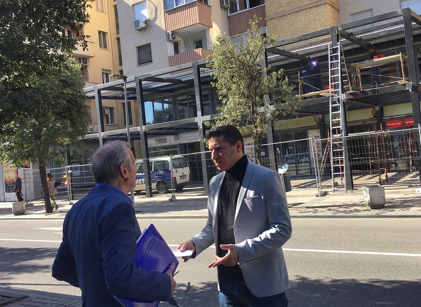Dajković: Hitno obustaviti divlju gradnju ‘’Bašte na sprat’’ u centru Podgorice