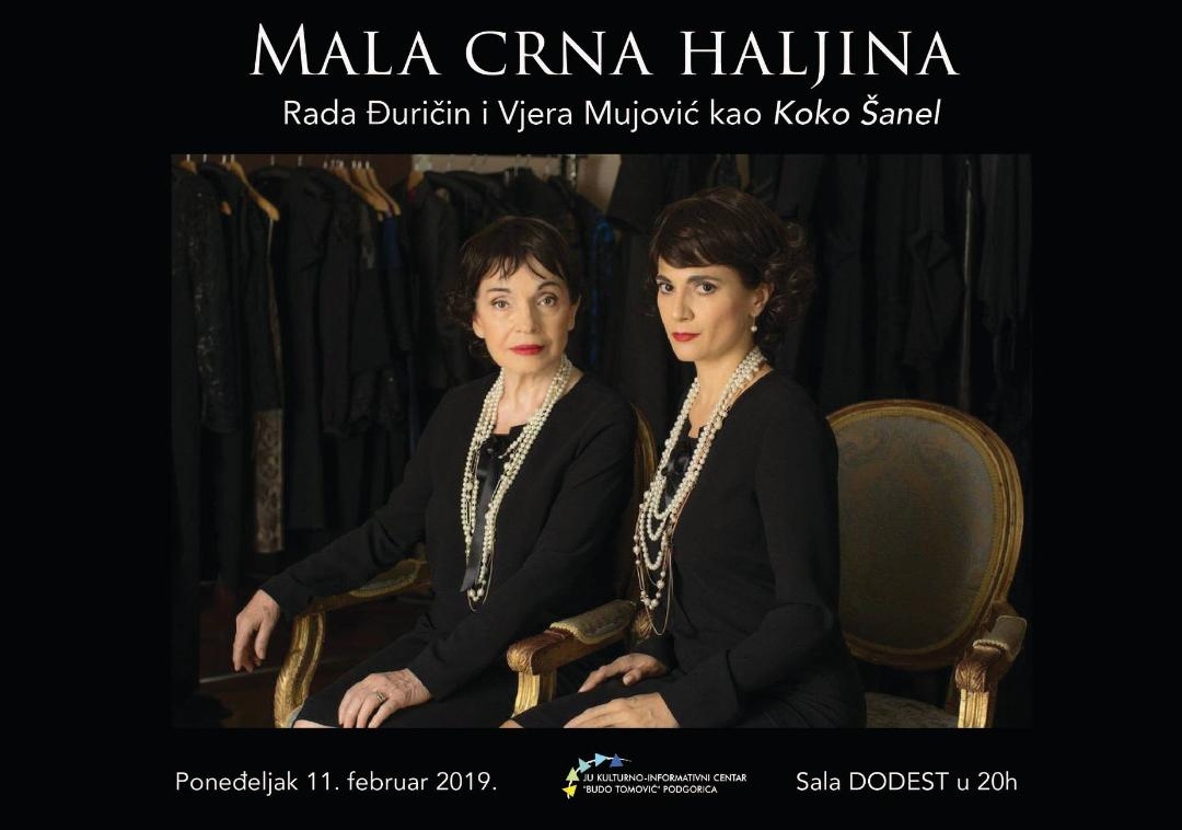 KIC: Podgorička premijera predstave “Mala crna haljina” u ponedjeljak